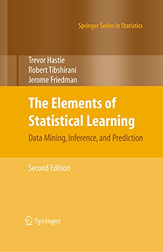 The Elements of Statistical Learning (book cover)